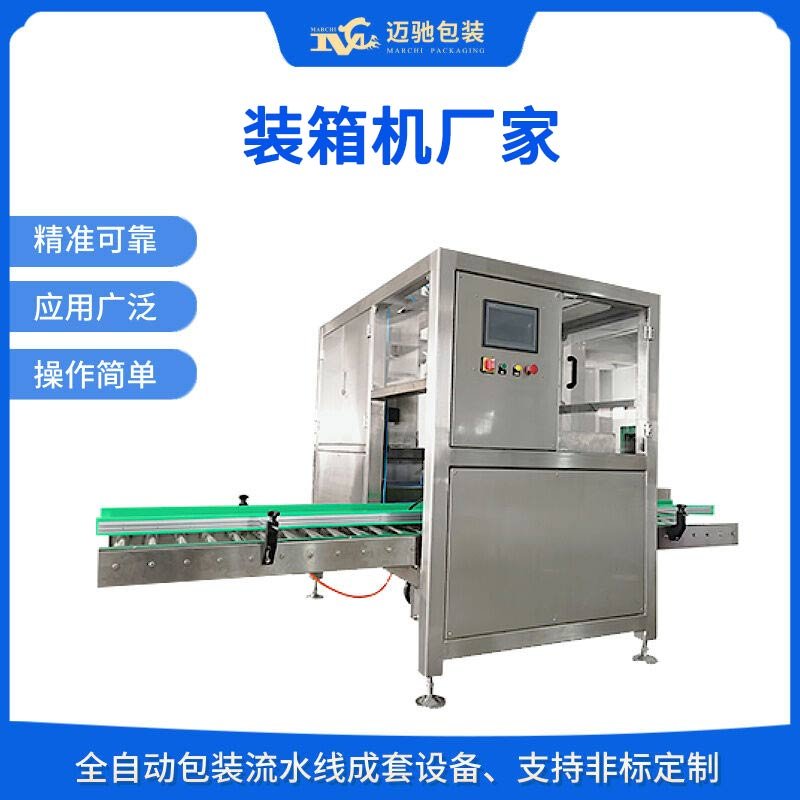 廣州邁馳包裝領先的裝箱機廠家，助力食品行業(yè)包裝升級